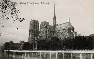 Buttresses Gallery: Paris, France - Eglise Notre-Dame