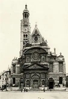 Eglise Prints: Paris, France - Eglise Saint-Etienne du Mont