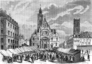 Paris, France - Eglise Saint-Etienne du Mont
