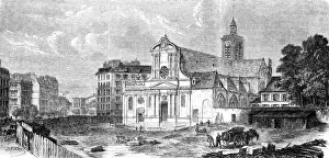 Paris, France - Eglise de Saint Laurent