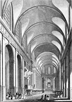 Chapels Prints: Paris, France - Eglise Saint Roch