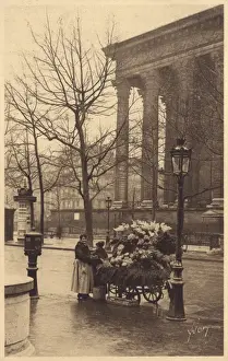 Blooms Prints: Paris, France - Flower Seller