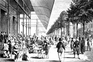 Boulevards Prints: Paris, France - General View along the boulevards