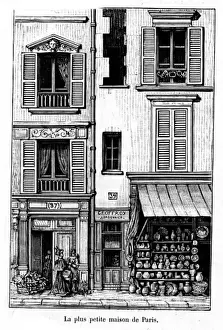 Paris, France - General View, The Smallest House