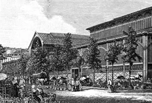 Parisians Prints: Paris, France - Halles Centrales