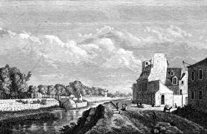 Bastille Prints: Paris, France - L Arsenal et son magasin a poudre