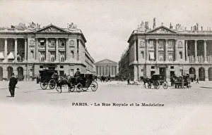 Madeleine Gallery: Paris, France - La Rue Royale and the Madeleine