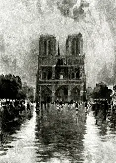 Paris, France - Notre-Dame