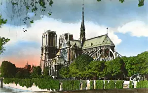 Paris, France - Notre Dame Cathedral