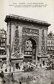 1672 Collection: Paris, France - Porte Saint-Denis