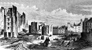 Cambrai Collection: Paris, France - Rebuilding Place Cambrai
