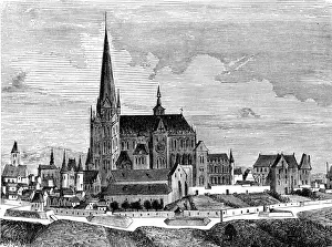 Eglise Prints: Paris, France - Saint Denis