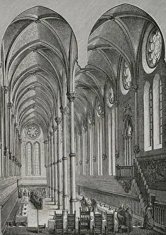 Priory Prints: Paris, France. Saint-Martin-des-Champs Priory