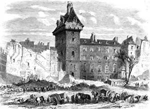 Sans Prints: Paris, France - Tour des Ducs de Bourgogne demolished