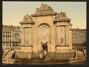 Lille Prints: The Paris Gate, Lille, France