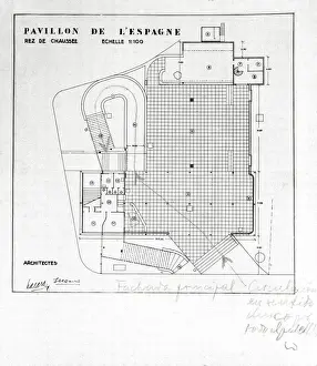 Llus Prints: Paris International Exhibition (1937). Floor