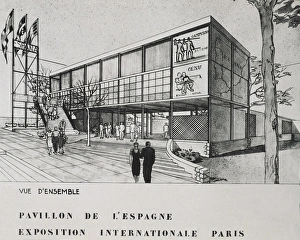 Histoa63 As Collection: Paris International Exhibition. Spanish Pavilion