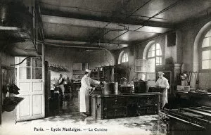 Dec19 Collection: Paris - The Kitchens of the Lycee Montaigne