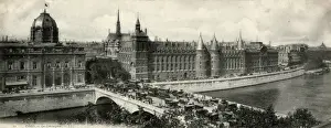 Conciergerie Prints: Paris LA Conciergerie 1905