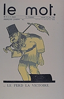 Images Dated 25th February 2009: Paris: Le Mot 1914-1915 Bound folio