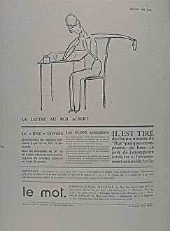 Images Dated 25th February 2009: Paris: Le Mot 1914-1915 Bound folio