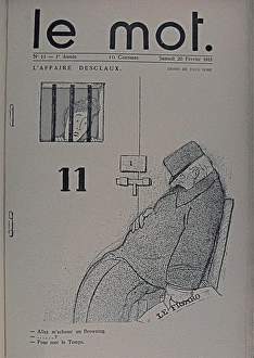 Images Dated 25th February 2009: Paris: Le Mot 1914-1915 Bound folio