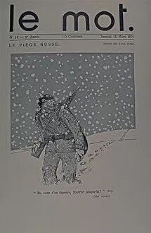 Images Dated 25th February 2009: Paris: Le Mot 1914-1915 Bound folio