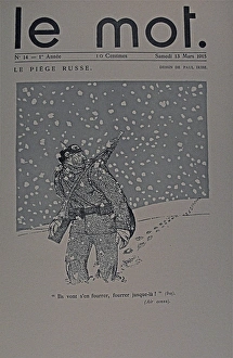 Images Dated 25th February 2009: Paris: Le Mot 1914-1915 Bound folio