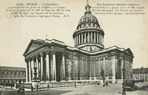 Agrippa Collection: Paris - Le Pantheon