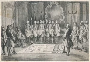 Floor Gallery: Paris Masons, 1740