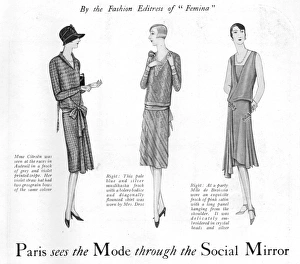 Images Dated 3rd October 2014: Paris Mode, Summer 1927