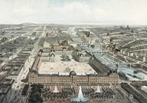 Rivoli Prints: Paris moderne. Les Tuileries, le Louvre, et la rue de Rivoli