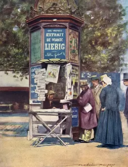 Kiosk Prints: Paris / News Kiosk C20