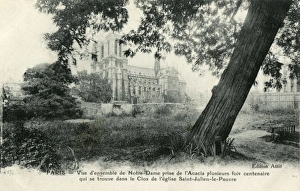 Images Dated 10th October 2011: Paris / Notre Dame C1910