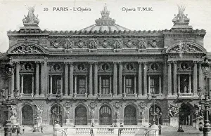 Lopera Prints: Paris Opera (L'Opera), France