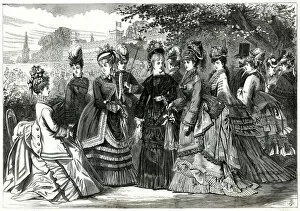 Paris Spring fashions 1874