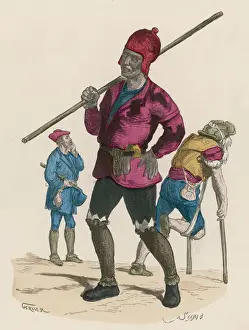 Crippled Prints: Paris Streetfolk C16