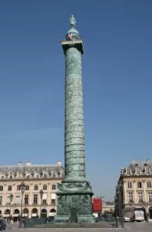 Images Dated 23rd September 2005: Paris. Vendome Square. 1687-1720. At the center, the Column