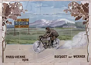 Rubber Prints: Paris Vienne Race 1902