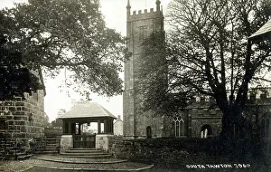 Lychgate Prints: The Parish Church of Andrews, South Tawton