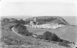 Gravestones Prints: Parish Church in Clevedon