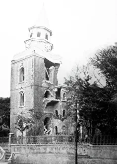 Parish Church, Kingston, Jamaica earthquake