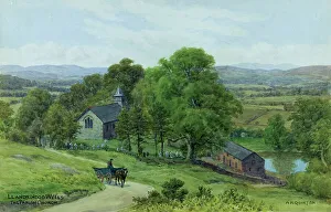 Llandrindod Prints: Parish Church, Llandrindod Wells, Powys, Wales