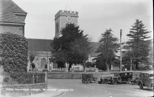 Gravestones Prints: The Parish Church of Ringwood