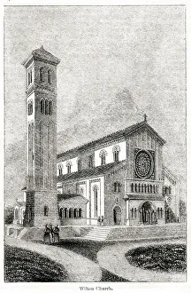 Anglican Gallery: Parish church at Wilton, near Salisbury, Wiltshire