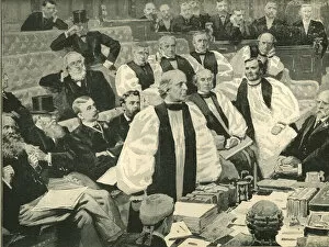 Clergymen Collection: The Parish Council Bill debated in the House of Lords