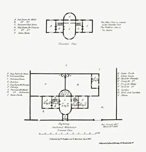 Parish Workhouse Plan, Southwell, Nottinghamshire