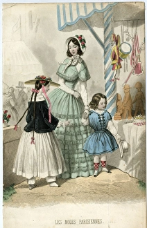 Images Dated 15th July 2016: Parisian costume styles