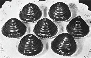 Pastries Prints: Parisian Dessert Bonbons, Chocolate Caprice