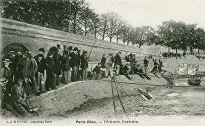 Rods Prints: Parisian Fishermen